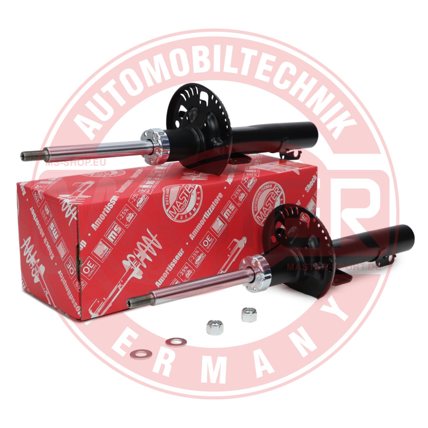 MASTER-SPORT GERMANY 16K005491 Αμορτισέρ μπροστινός άξονας for AUDI SEAT SKODA VW